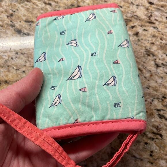 Vineyard Vines Fabric Nautical Wallet - Picture 3 of 9